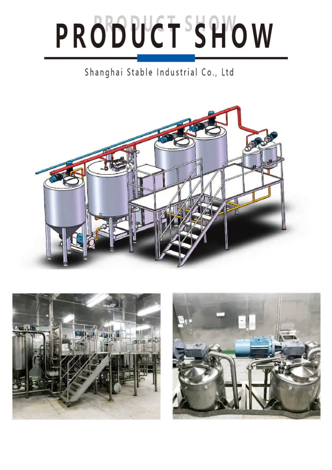 High Quality Mayonnaise Manufacturing Process System