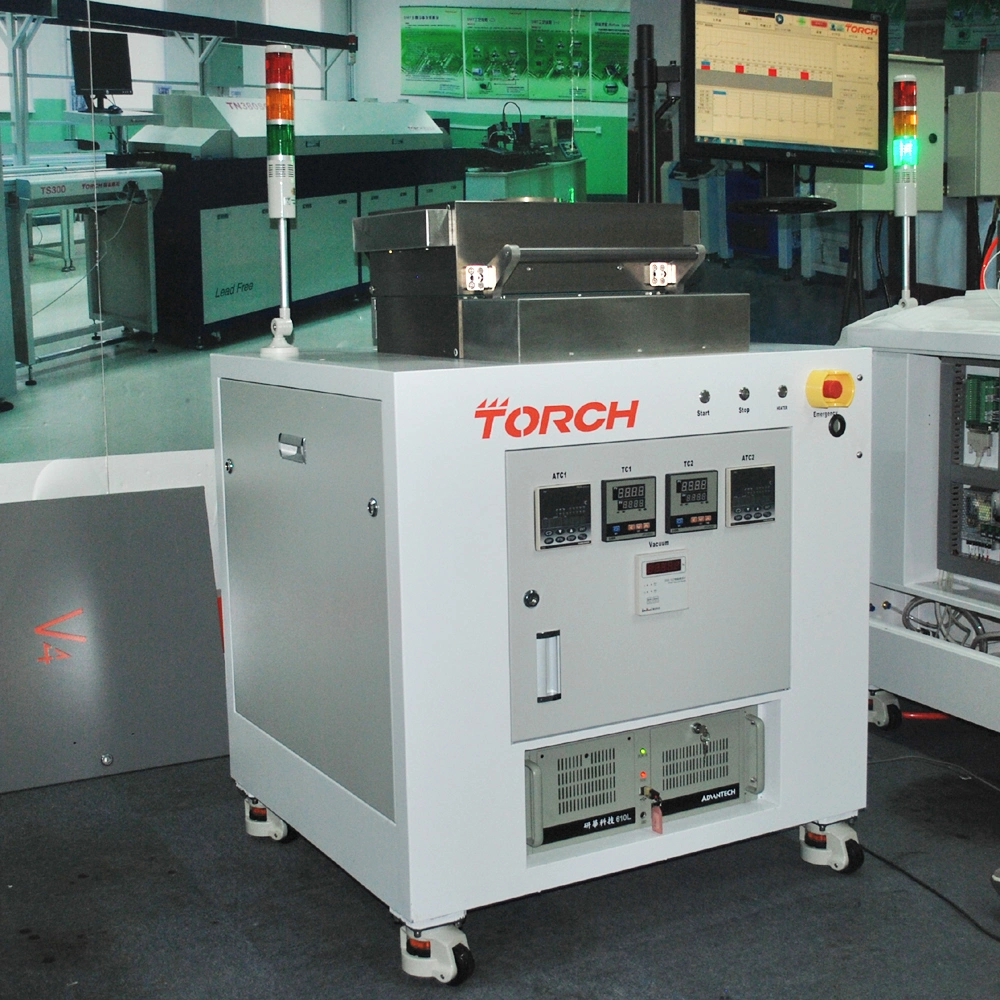 Vacuum/Pressure Reflow Oven System Processing Sintered Materials and Brazing Components