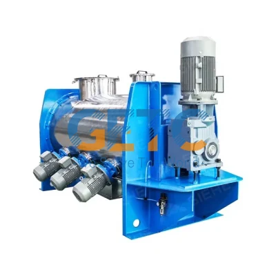 Powder Complete Production Line Horizontal Plow Plough Shear Mixer Food Powder Mixer