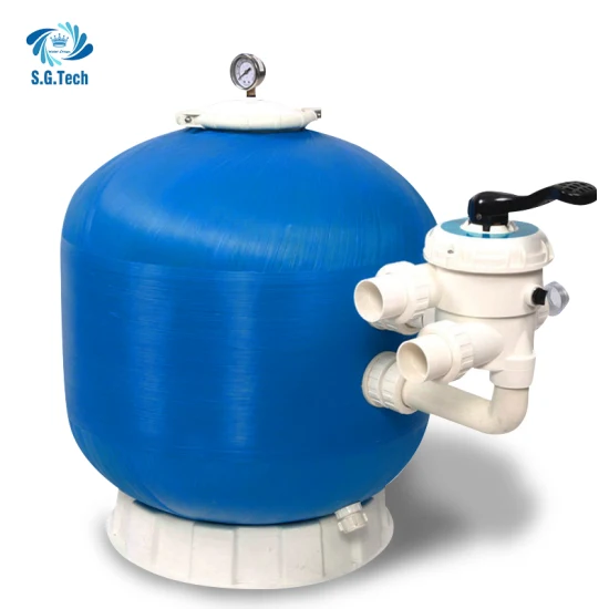 High Quality Filtration Combo Fiberglass Automatic Backwash Swimming Pool Sand Filter with Pump