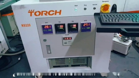 Vacuum/Pressure Reflow Oven System Processing Sintered Materials and Brazing Components